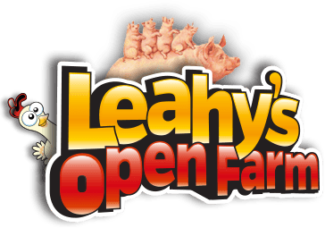Santa in the Barn at Leahy's Open Farm logo